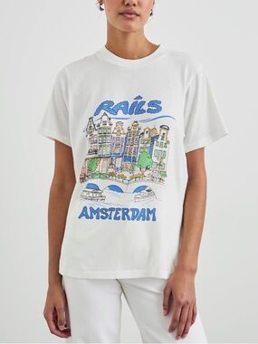 Rails Amsterdam Boyfriend T-Shirt
